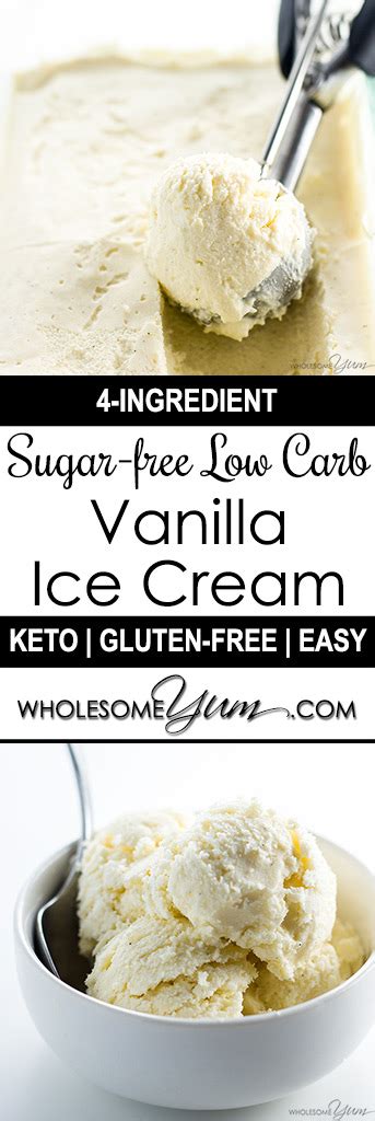 A good ice cream base and good quality ingredients are the secret to perfect ice cream. Best Sugar-free Low Carb Ice Cream Recipe (No Churn) - 4 ...