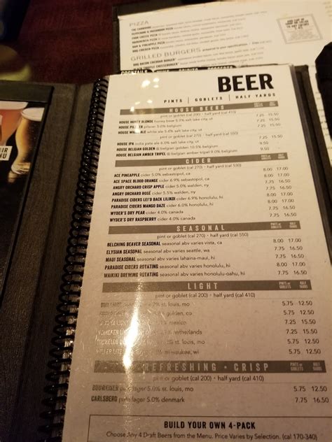 Yard House Beer Menu Prices Lot Of Things Newsletter Image Library