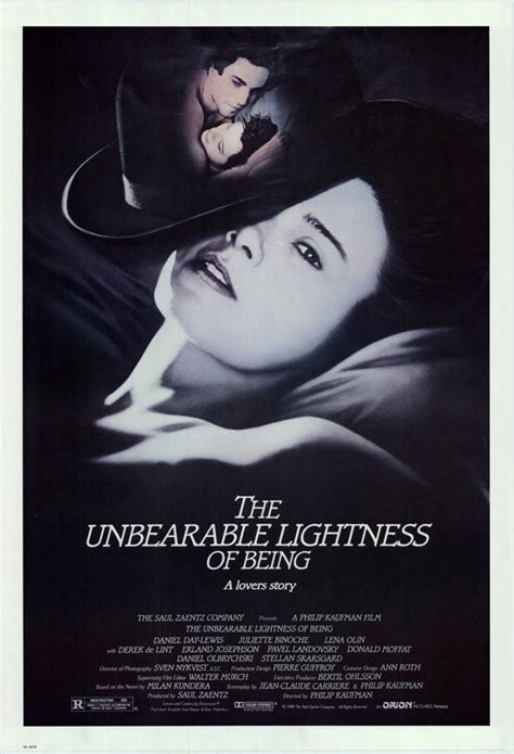 The unbearable lightness of being (original title). The Unbearable Lightness of Being | Foreign film, Movie ...