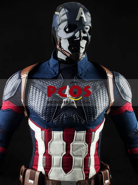 Avengers Endgame Captain America Steve Rogers Cosplay Costumes Best