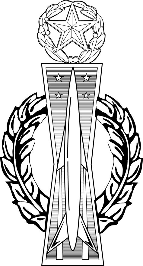 Missile With Ops Designator Badge