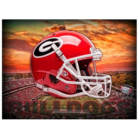 Choose from 30+ football helmet graphic resources and download in the form of png, eps, ai or psd. Georgia Bulldogs Colossal Helmet Football Poster | Georgia ...