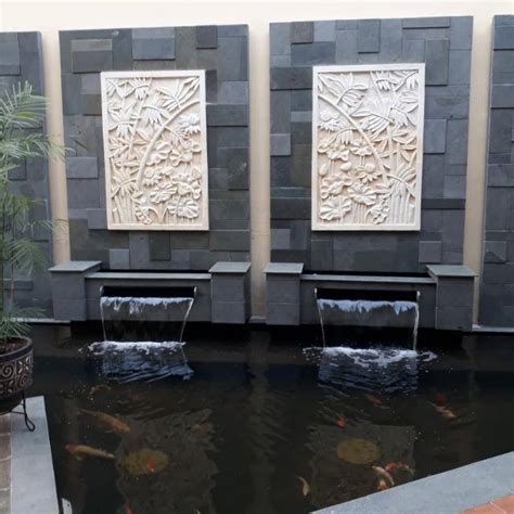 Kita juga perlu menyiapkan tanaman air untuk hiasan kolam ikan koi nanti saat sudah siap. Contoh desain gambar kolam ikan koi minimalis di jakarta ...