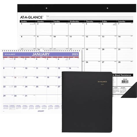 At A Glance Monthly 2023 Ry Wall Calendar Medium 12 X 17