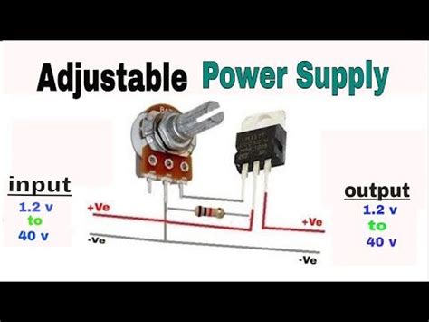 Simply shutting from the power is unappealing enough. lm317 variable power supply 1.2 to 38 volt in Hindi (with ...