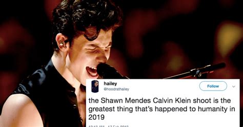 These Tweets About Shawn Mendes Calvin Klein Underwear Ads Can Barely