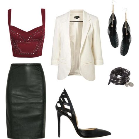 Top Is Too Revealing For Work But I Love The Look Polyvore