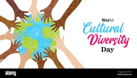 Carte De Vœux De La Journée Mondiale De La Diversité Culturelle