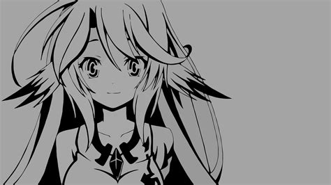 1137558 Drawing Illustration Monochrome Simple Background Anime