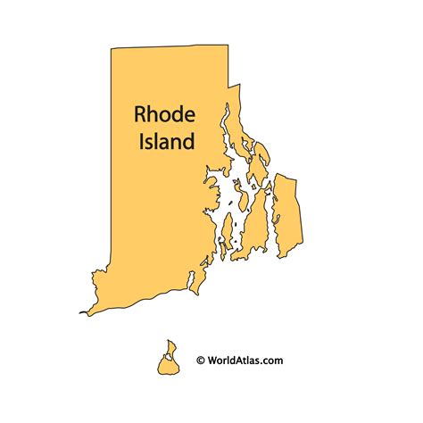 Rhode Island Maps And Facts World Atlas