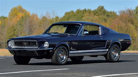 1968 Ford Mustang Fastback For Sale At Auction Mecum Auctions