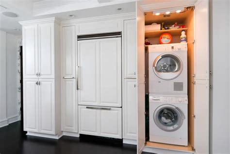 Below are 14 best pictures collection of cabinets to hide washer and dryer photo in high resolution. Apartment-Sized Washer and Dryers | HGTV's Decorating ...