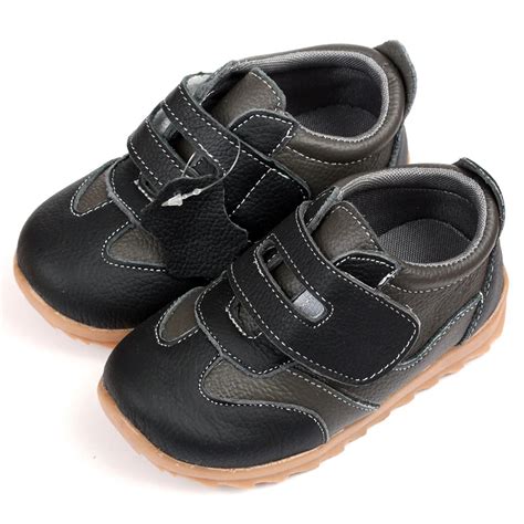 Baby Sneakers Toddler Boys Shoes Cow Leather Breathable Rubber Sole
