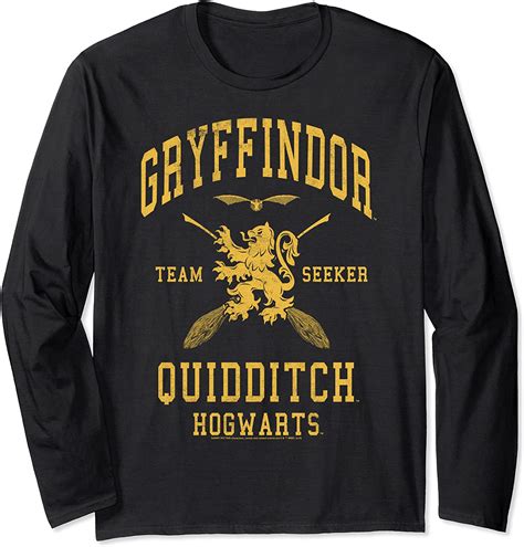 Harry Potter Gryffindor Team Seeker Hogwarts Quidditch Long