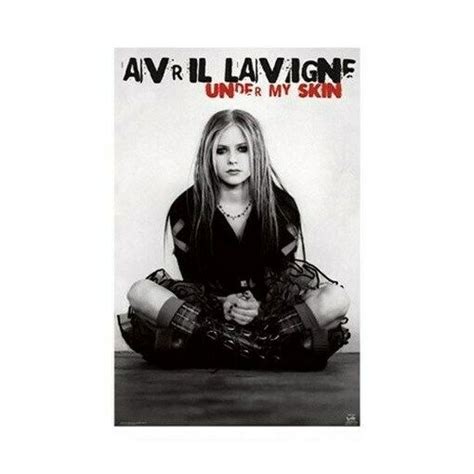 Avril Lavigne Poster Under My Skin Rare Hot New 24x36 Print Image