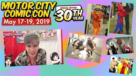 Motor City Comic Con 2019 Meeting Legends Youtube