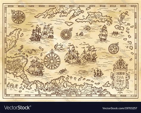 Pirates Of The Caribbean Map Mahaho