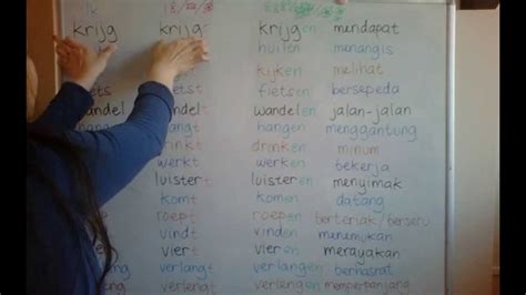 Belajar Bahasa Belanda 24 Kata Kerja Bahasa Belanda 10 Youtube