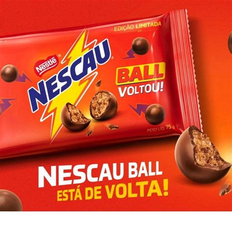 Nescau Ball g Nestle Edição Limitada Shopee Brasil