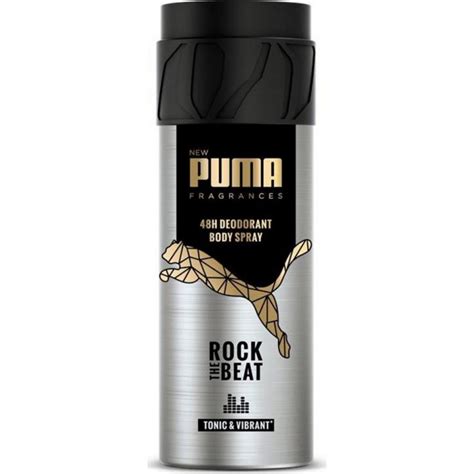Puma Fragrances Déodorant Rock The Beat Tonic And Vibrant 150ml Lot De 3 Megastorexpresscom