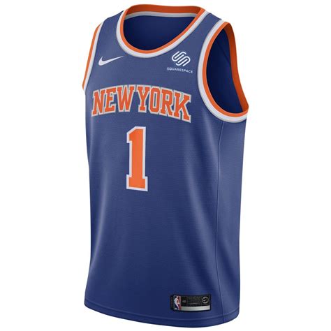 Obi Toppin New York Knicks Nike 202122 Swingman Patch Jersey Royal