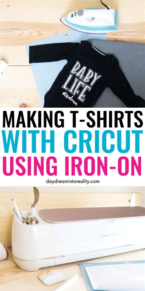 How To Make T Shirts With Your Cricut Using Iron On Cricut Cricut