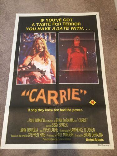 Carrie Australian 1976 Poster One Sheet 3780946323
