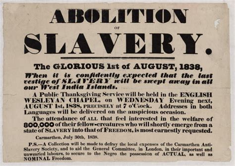 The Abolition Of Slavery In Britain Historic Uk