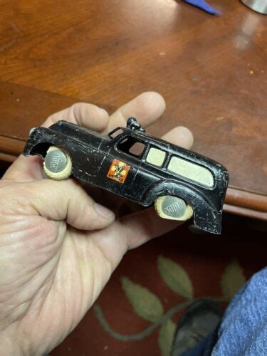 Vintage Tekno Denmark Diecast Toy Car Buick Rough But Nice Tires Melted