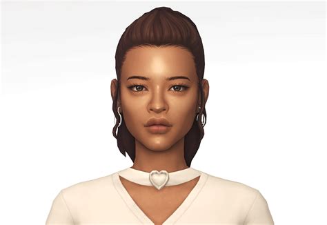Anna Ponytail Dogsill On Patreon Sims 4 Cas Sims Cc Simple