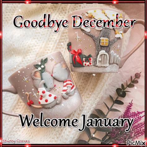 Christmas Mug Goodbye December Welcome January Pictures Photos And Images For Facebook