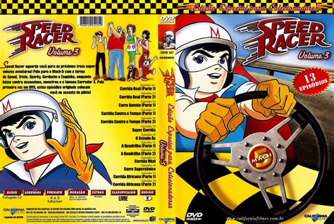 Capas Filmes Animação Speed Racer Volume 3