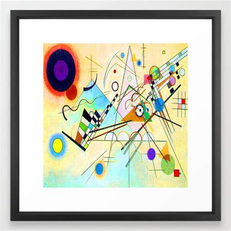 Kandinsky Composition Viii Framed Art Print By Jjbzz Society6