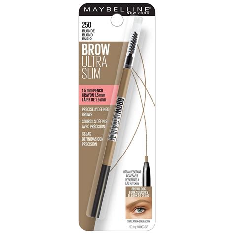 Maybelline Brow Ultra Slim Defining Eyebrow Pencil Blonde 0003 Oz