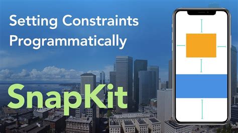 Setting Constraints With Snapkit How To Set Constraints
