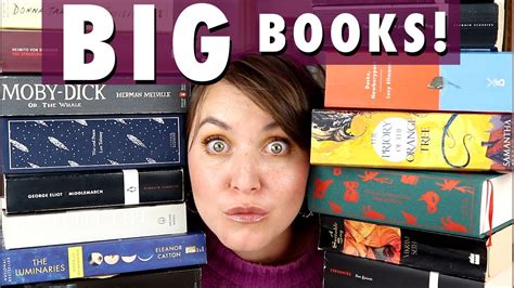 Big Books A Conversation About And Investigation In Very Long Books Youtube