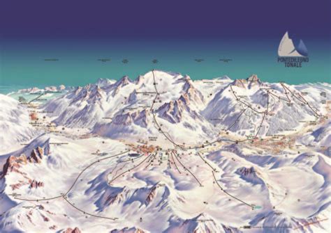 Pontedilegno Tonale Piste Map Plan Of Ski Slopes And Lifts Onthesnow