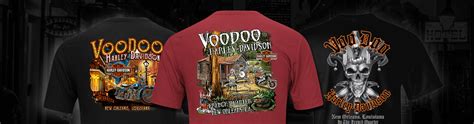 Voodoo Harley Davidson Custom Harley T Shirts Apparel And Accessories