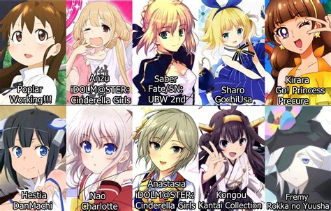 Top 10 Waifus 2015 As Melhores Garotas De Anime Do Ano Intoxianime