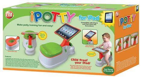 Cta Digital 2 In 1 Ipotty With Activity Seat For Ipad