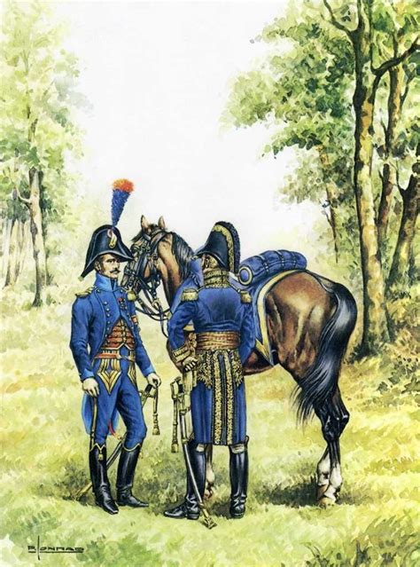 Aides De Camp Tenue Reglementaire 1809 Napoleonic Wars French Army