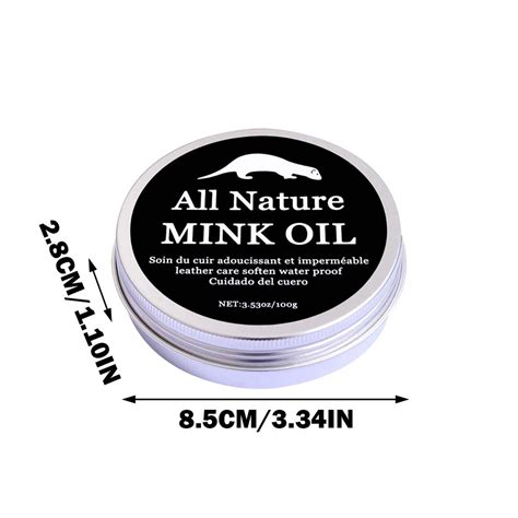 Aluminum Ointment 100g Natural Ingredients Vegetable Tanned Leather