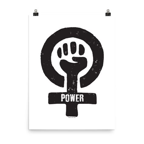 Feminist Power Poster Graphic Design Class Feminist Feminist Art