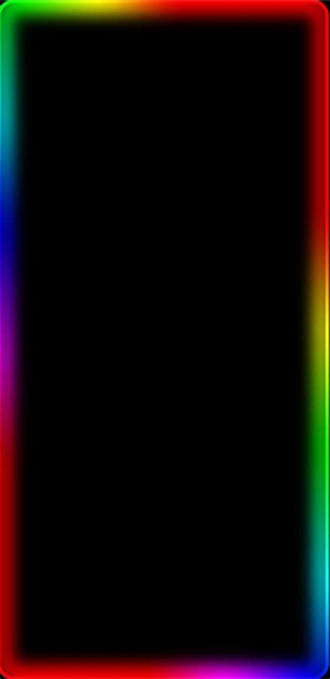 Banner illustration, cool borders, border, poster, computer wallpaper png. Rainbow Edge Wallpaper Iphone 6