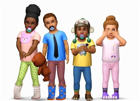 My Sims 3 Blog Toddler Accessories By Yosimsima Sims Sims 3