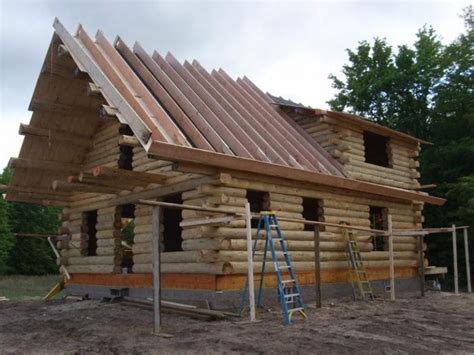 Inspirational Log Cabin Kits Michigan New Home Plans Design