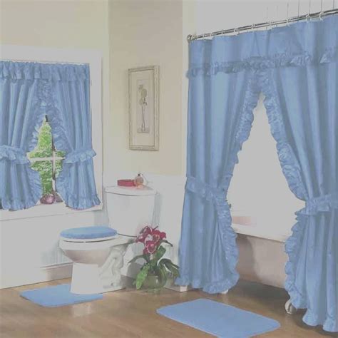 New Vinyl Bathroom Window Curtain, | Double swag shower curtain, Swag