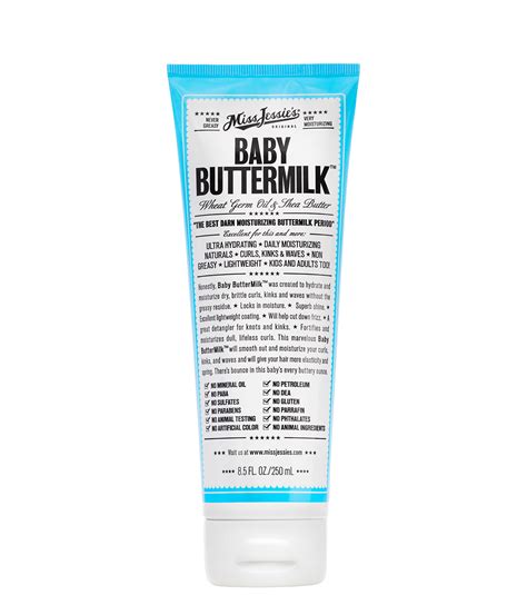 This one from o&m is loaded with moisturizing ingredients, like rice protein, shea butter. Baby Buttermilk-Daily Natural Hair Moisturizer - Miss ...