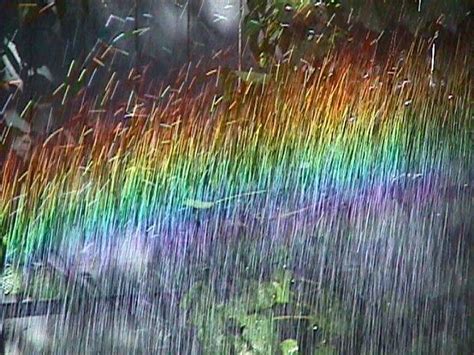 Rain And Rainbow Rainbow Water Rainbow Rain Beautiful Rainbow