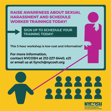 This Womens History Month Nycosh Raises Awareness About Sexual